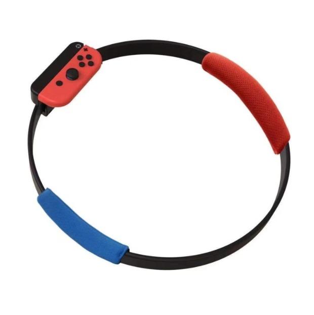 DOBE Joy-con Ring Fit Adventure Yoga Circle for Nintendo Switch (Category: Cases & Covers) located in Manila. Submitted by techsmartph (Listing ID 1013956909, Image 2). Description: * When playing, you need to put Joy-Con on the fitness ring and thigh straps respectively, and then complete running, flying, rowing and other actions in the game with the physical sense. In this work, there will also be a "fit battleu" similar to the round RPG encoun