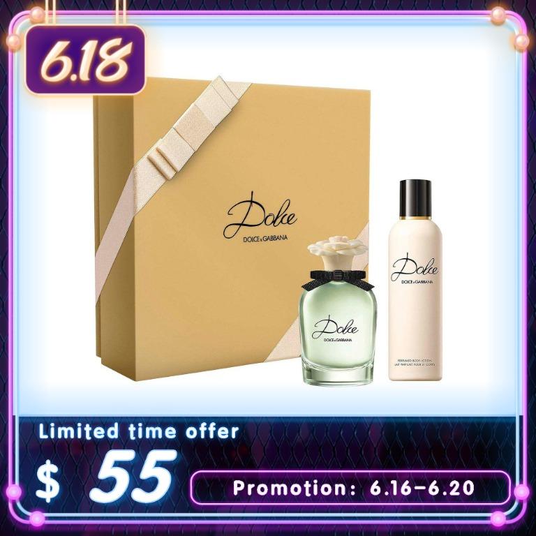 Dolce Gabbana D G Perfume 2 Pcs Gift Set For Her Health Beauty Perfumes Deodorants On Carousell
