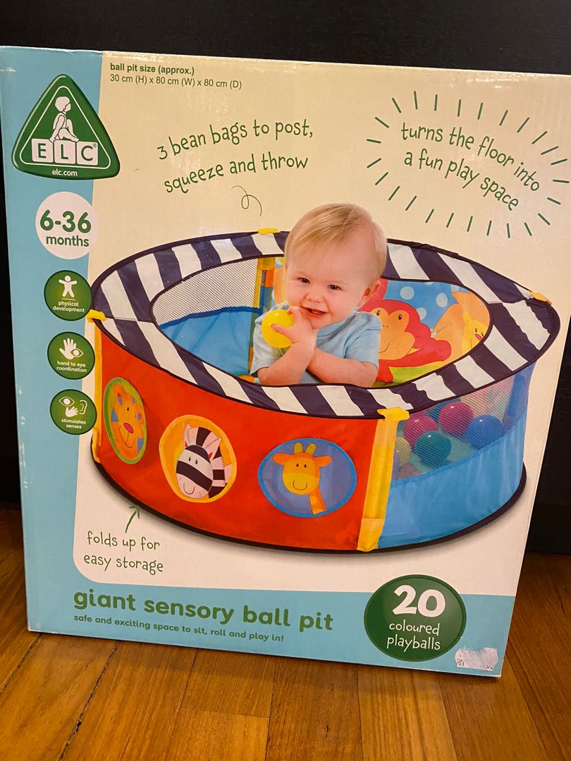 elc giant sensory ball pit