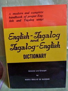 English Tagalog Dictionary Books Carousell Philippines