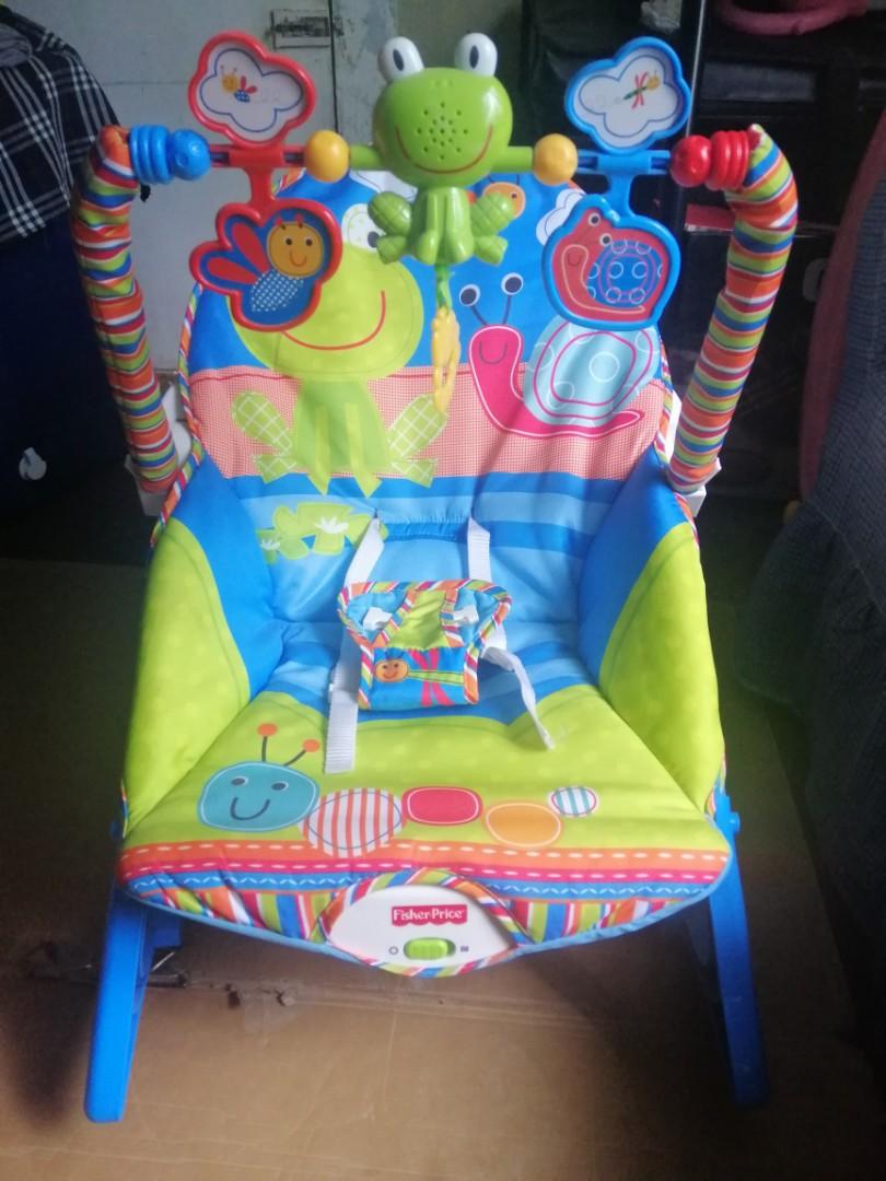 Fisher Price Baby Rocker Blue Babies Kids Going Out Strollers on Carousell