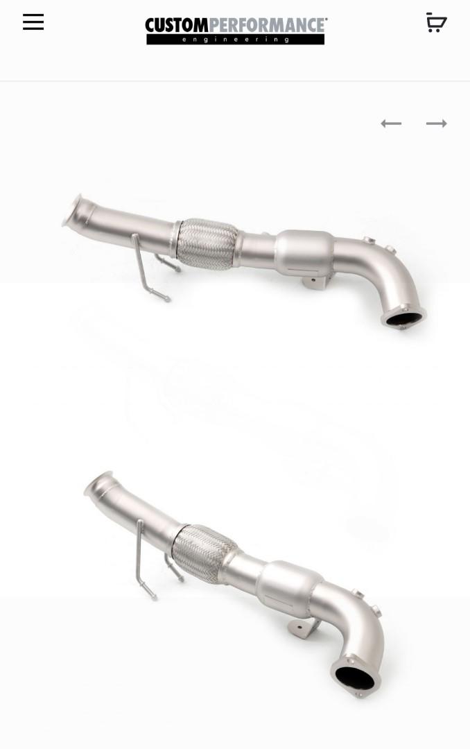 catted downpipe