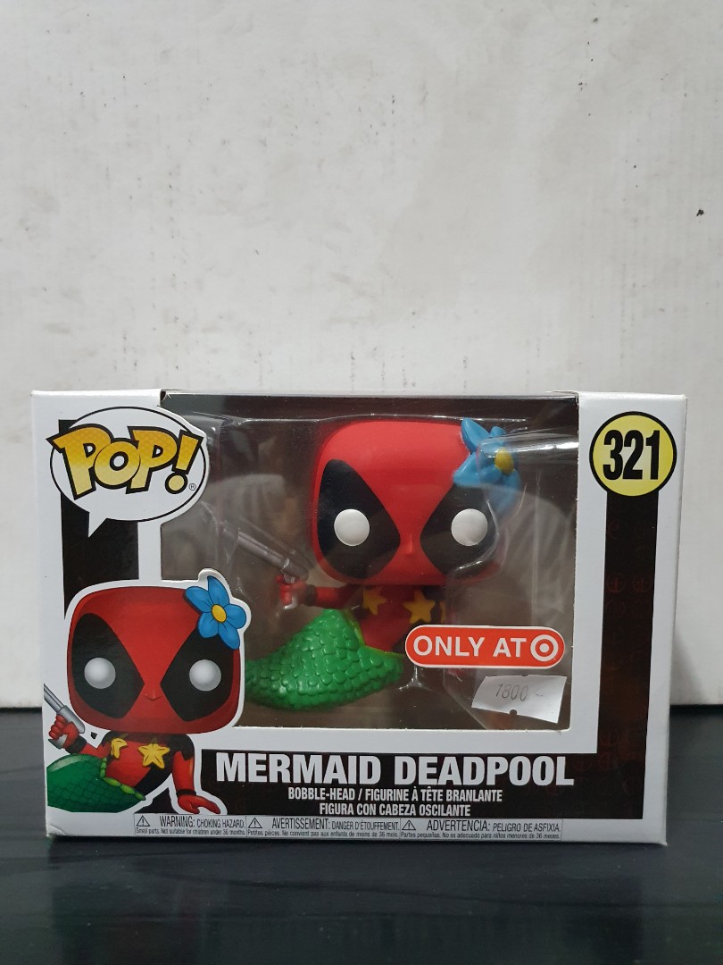 deadpool funko pop mermaid