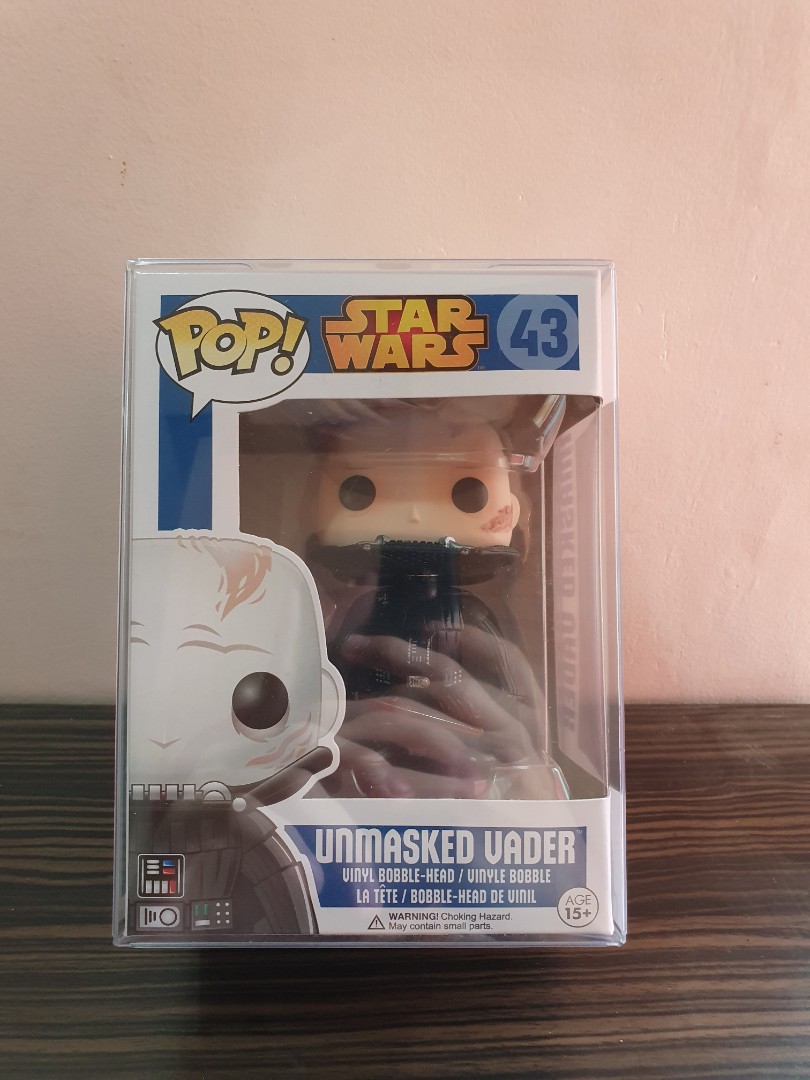 unmasked vader funko