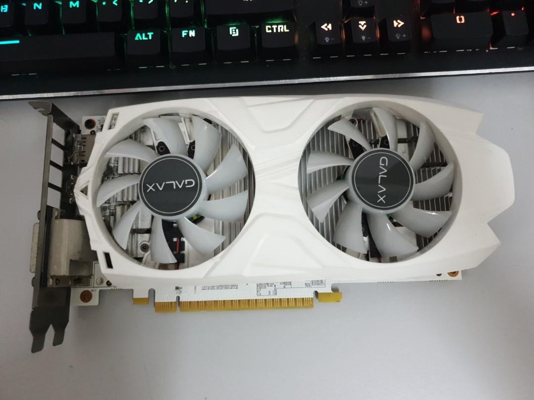 GALAX Geforce GTX 1050 Ti Exoc White Used Computers Tech