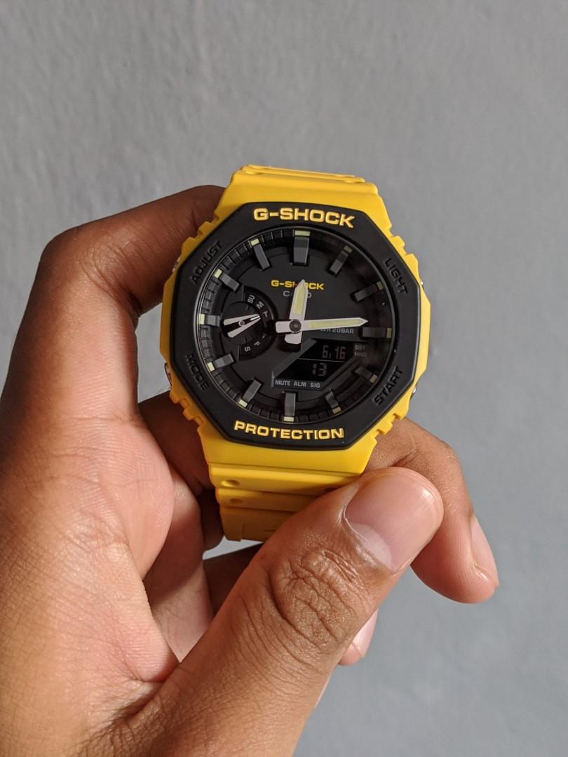 g shock kuning