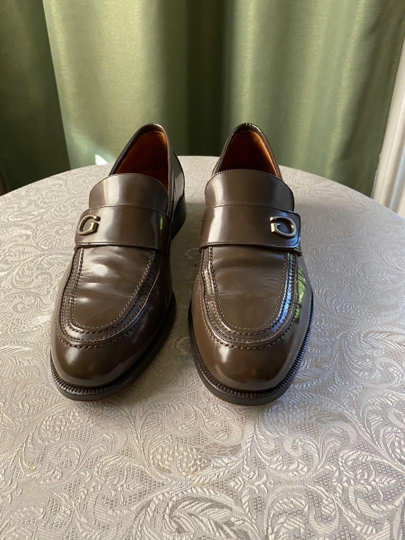 gucci brown formal shoes