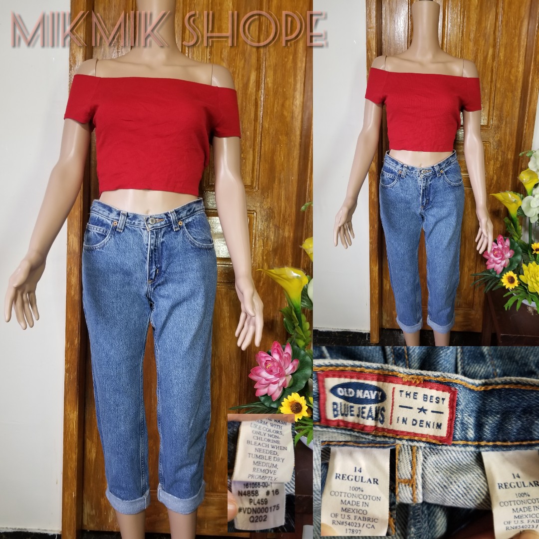 Highwaist Old Navy Women S Fashion Clothes Pants Jeans Shorts On Carousell
