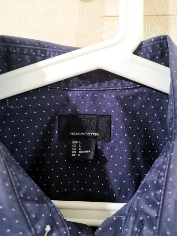 H&M Long Sleeves Polo (Category: Formal Shirts) located in Marikina City. Submitted by justylebasics (Listing ID 1014040761, Image 2). Description: H&M Long Sleeves Polo •Large Payment through BPI Online Transfer / Bank Deposit Can ship through Grab Express and Lalamove c/o buyer .