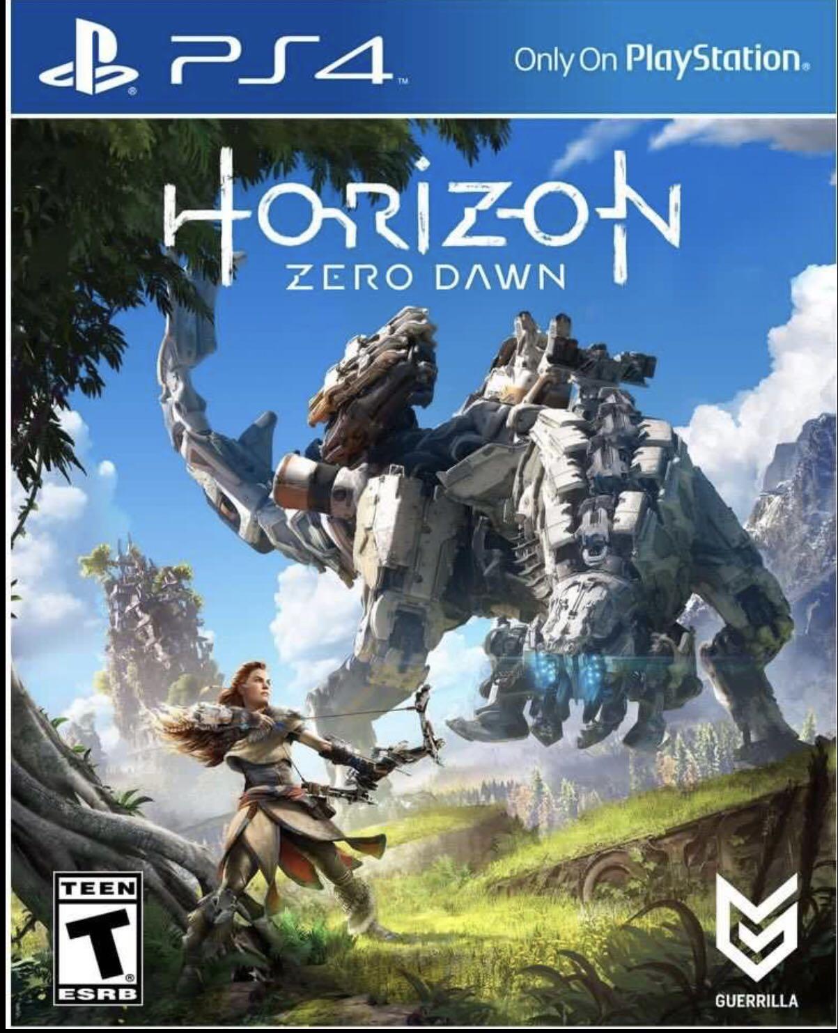 Horizon Zero Dawn Ps4 Toys Games Video Gaming Video Games On Carousell