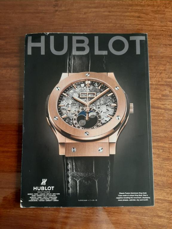 HUBLOT Watch Time Magazine Special 2016 (Category: Luxury Watches) located in Quezon City. Submitted by ubercollect (Listing ID 1013892730, Image 2). Description: Add this to your watch collection! Great resource of information and awesome photography. Your HUBLOT may be in this issue! Payment through BPI account. Shipping from QC to be booked and shouldered by the buyer. Thanks for looking and stay safe :-).