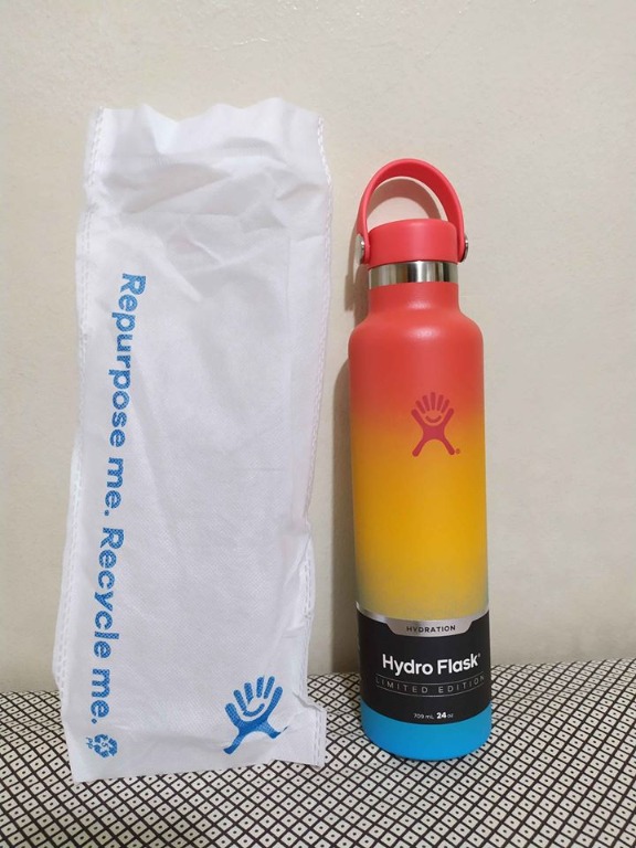 hydro flask hawaiian rainbow 24 oz