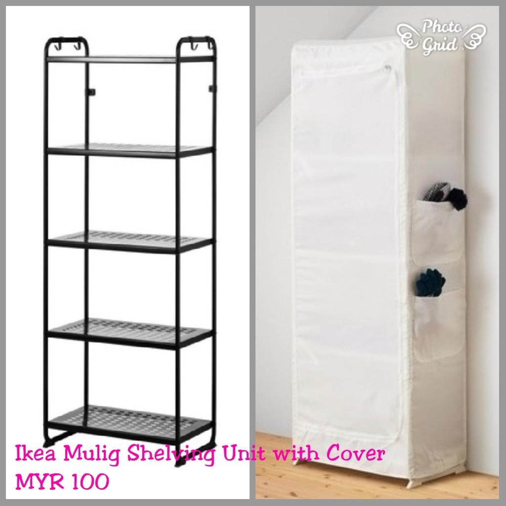Ikea Mulig Shelving Unit with Cover, Furniture & Home Living, Furniture