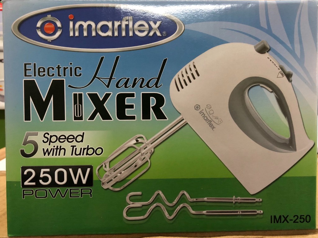 Imarflex Hand Mixer Imx250 Home Furniture Home Appliances Other Kitchen Appliances On Carousell