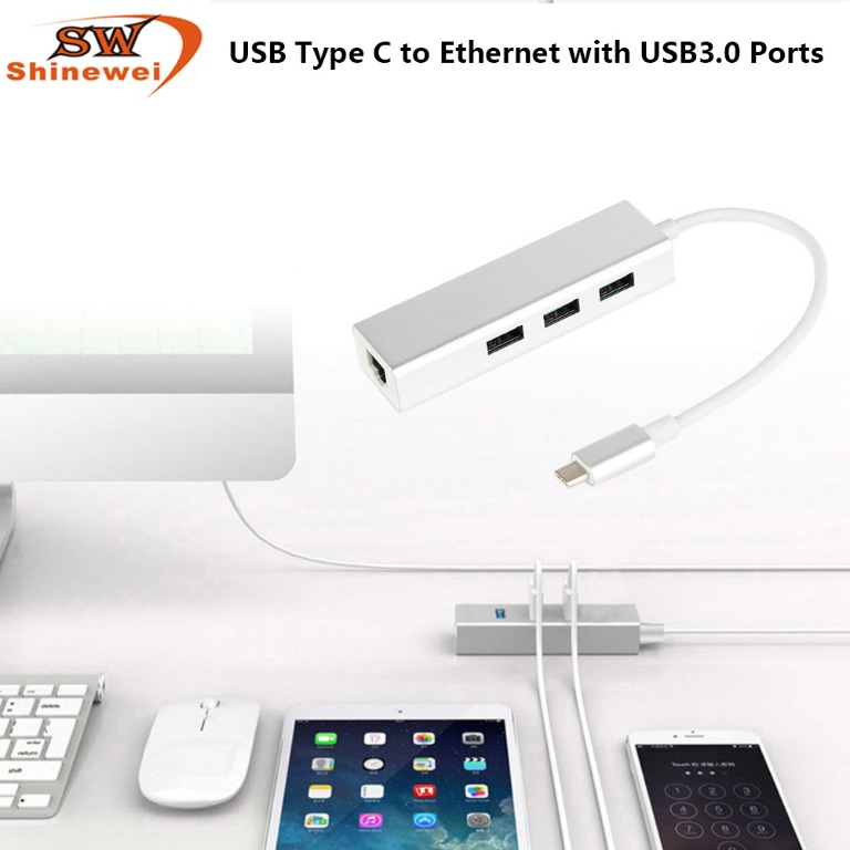 (In Stock) USB Type C Multiple Adapter 4in1 (3 x