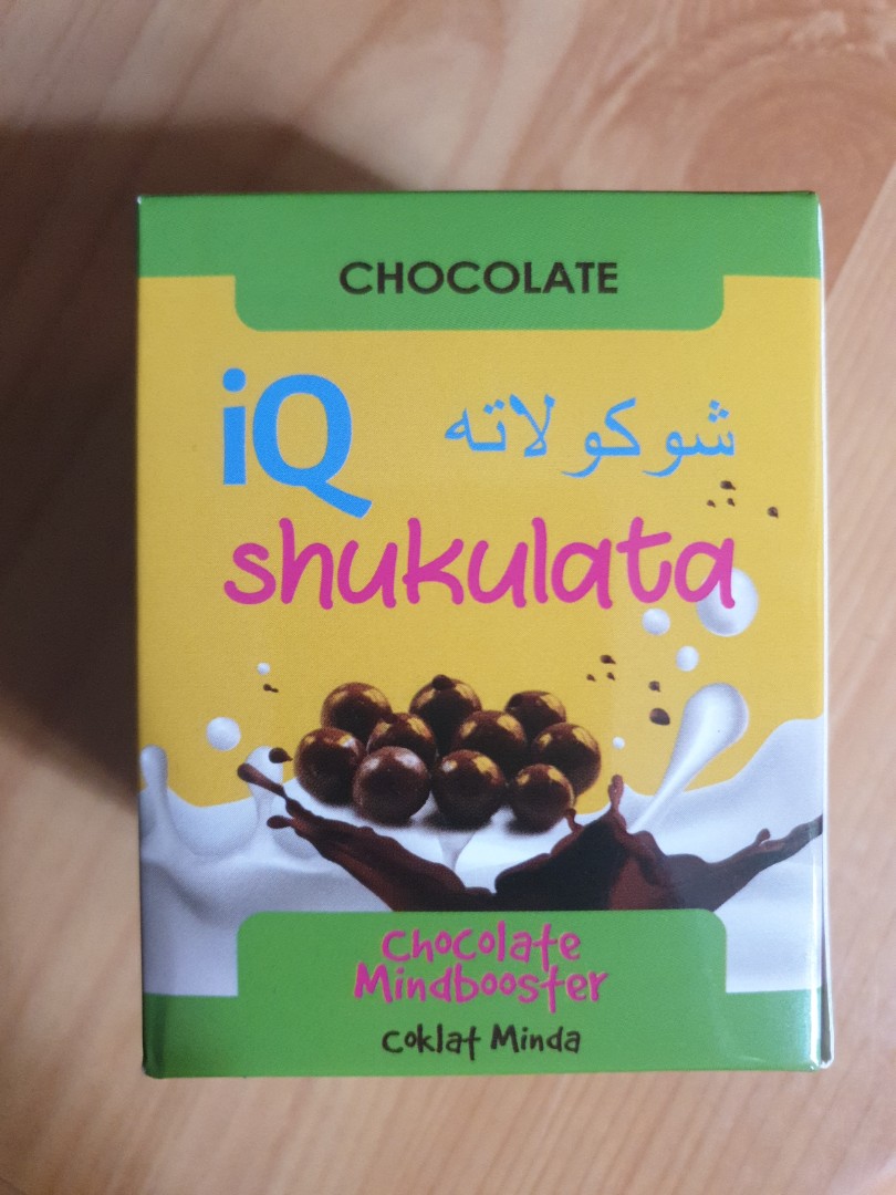 Iq Shukulata Chocolate Health Nutrition Health Supplements Health Food Drinks Tonics On Carousell