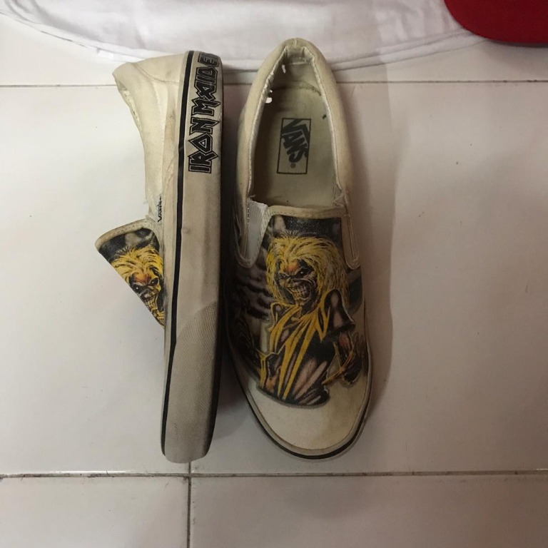 Iron Maiden Vans Men s Fashion Footwear Sneakers on Carousell