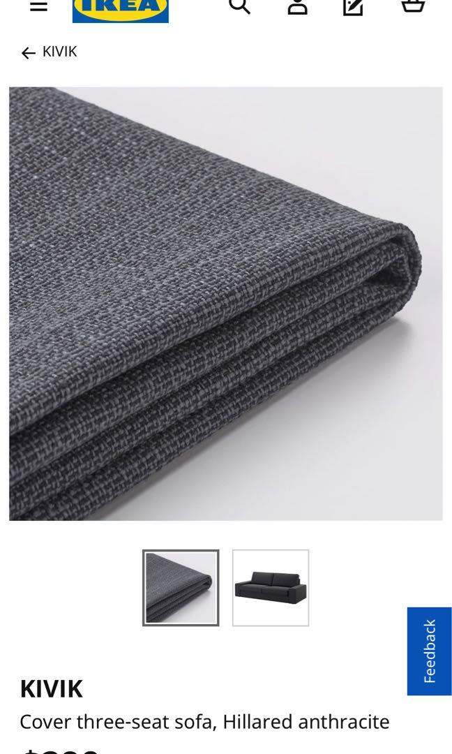 Kivik 3 Seater Sofa Cover Furniture Sofas On Carou - Kivik 3 Seat Sofa Cover Kivik 3 Seater Sofa Cover Furniture Sofas On Carou - Kivik 3 Seat Sofa Cover