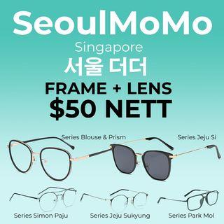 Korea Specs (Any Frame + Lens = $50nett) Custom Made from Seoulmomo