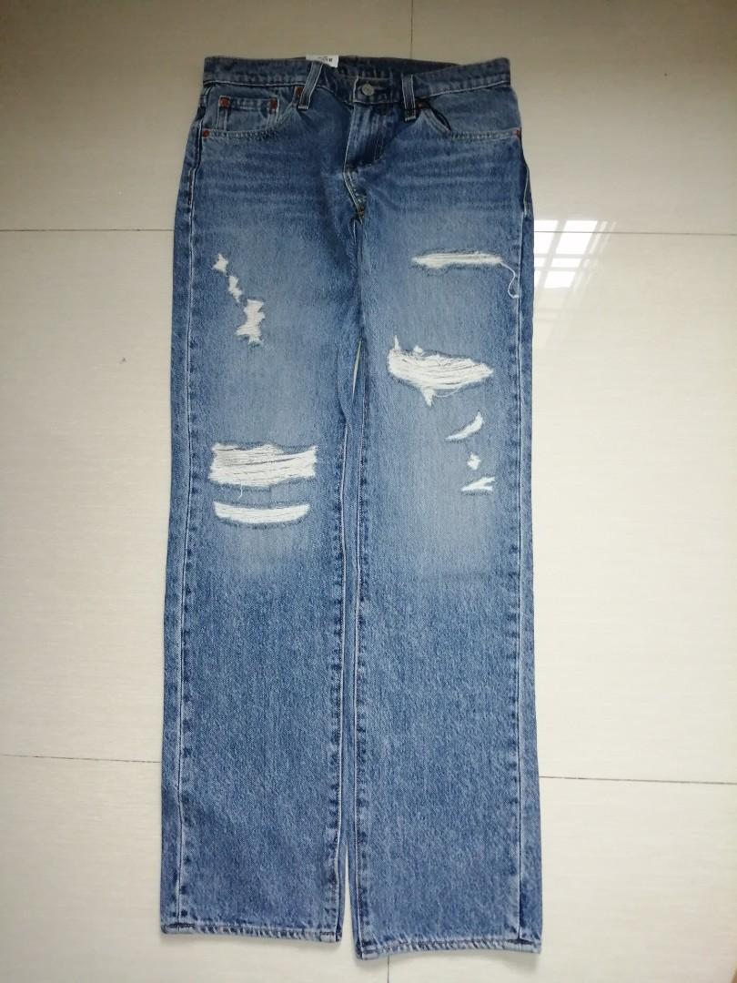 levis 511 ripped jeans