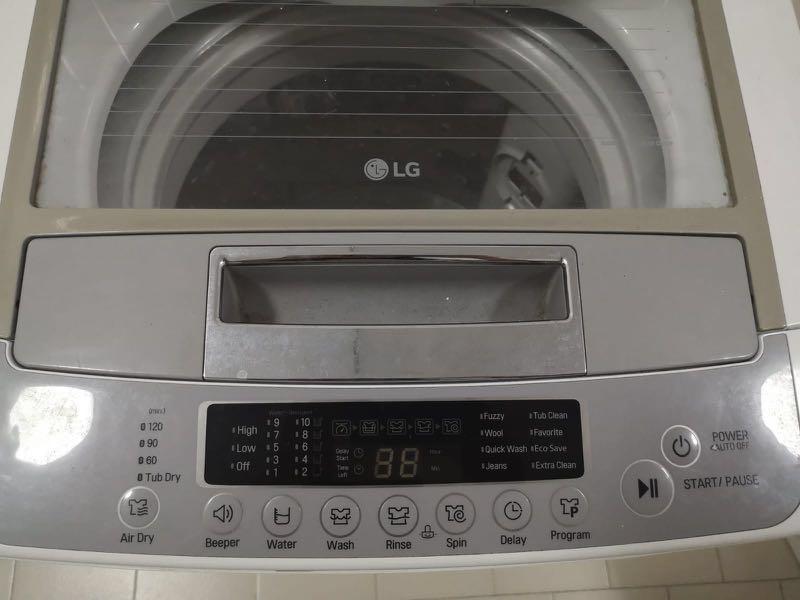 LG Turbo Drum 8 kg auto washing machine, Home Appliances, Cleaning