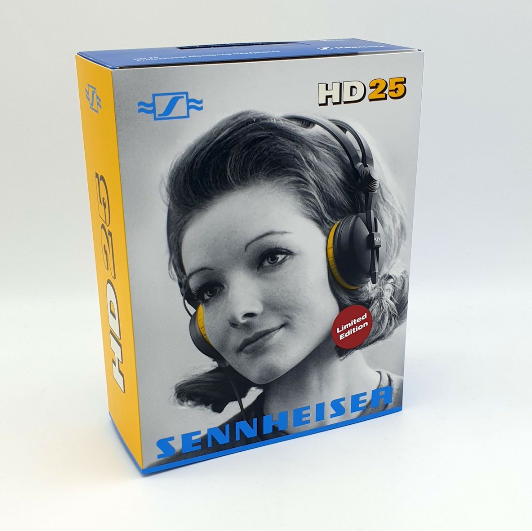 LIMITED EDITION 25,000pcs only WORLDWIDE - Sennheiser HD 25 headphones 75th  anniversary, Audio, Headphones \u0026 Headsets on Carousell