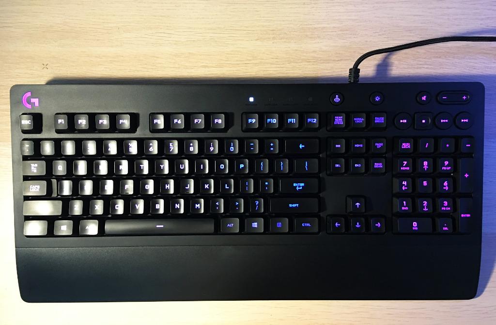 Logitech G213 Prodigy Gaming Keyboard With Rgb Lighting Electronics Computer Parts Accessories On Carousell