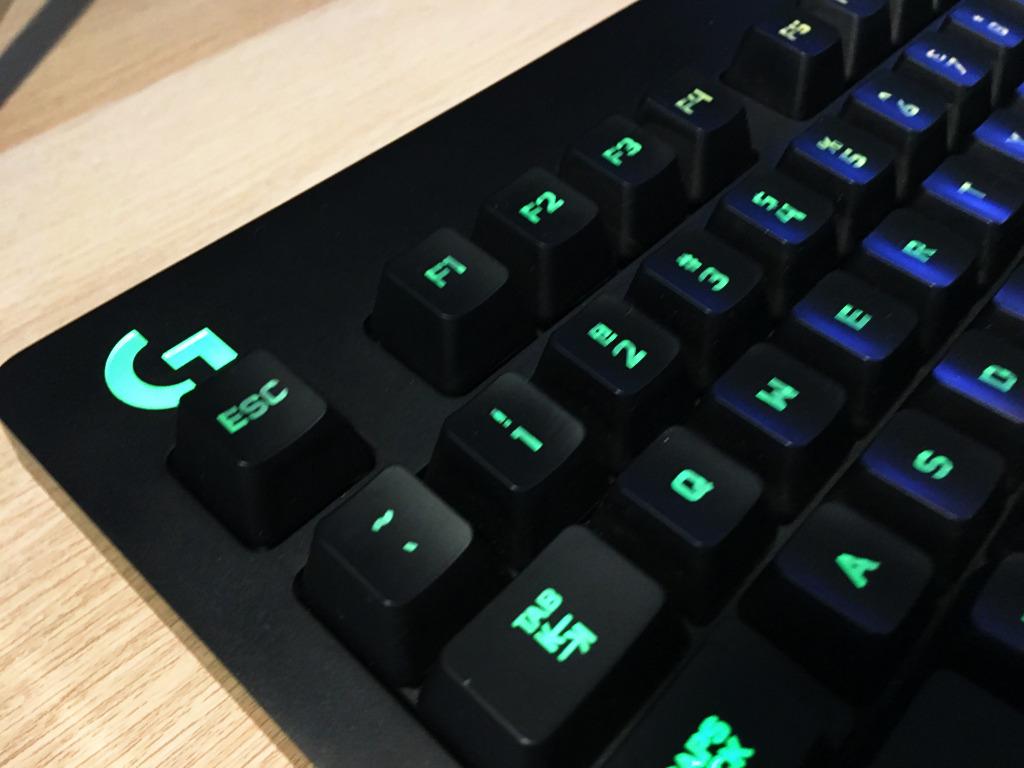 Logitech G213 Prodigy Gaming Keyboard with RGB Lighting, Computers