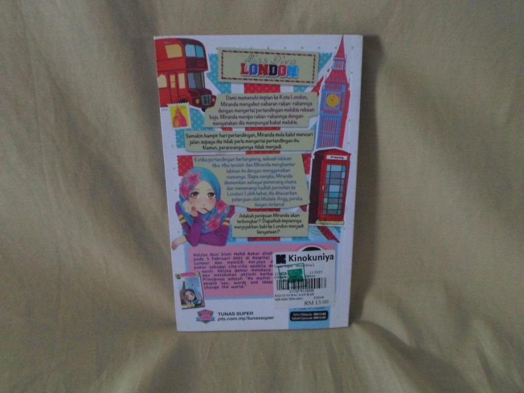 Miss Diva London By Helysa Ani Books Stationery Fiction On Carousell