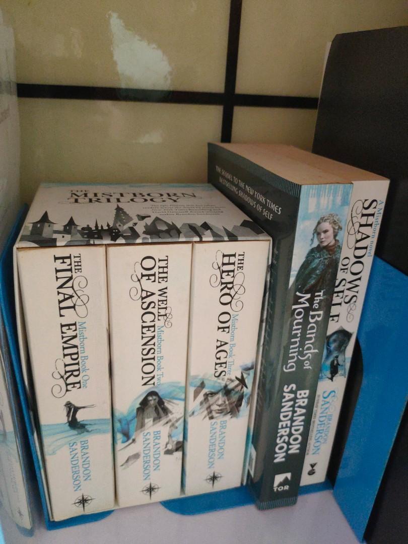 Mistborn Series By Brandon Sanderson Books Stationery Fiction On Carousell
