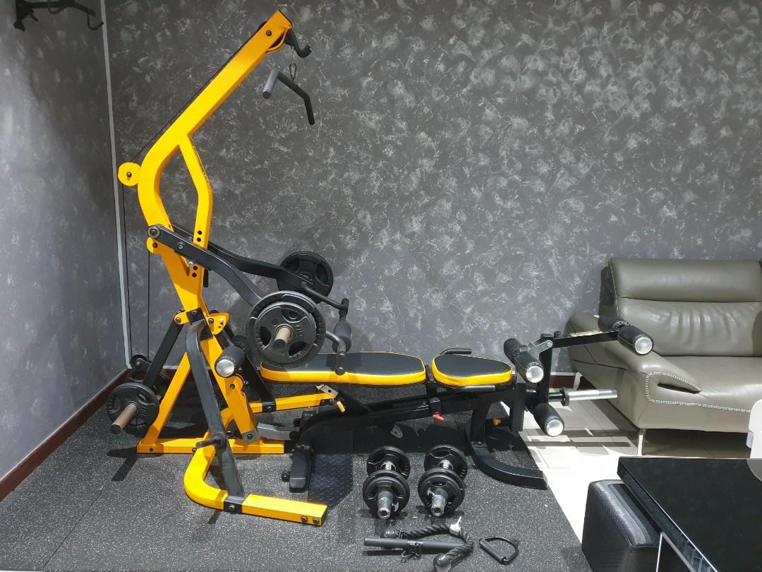 multi gym machine Powertec levergym