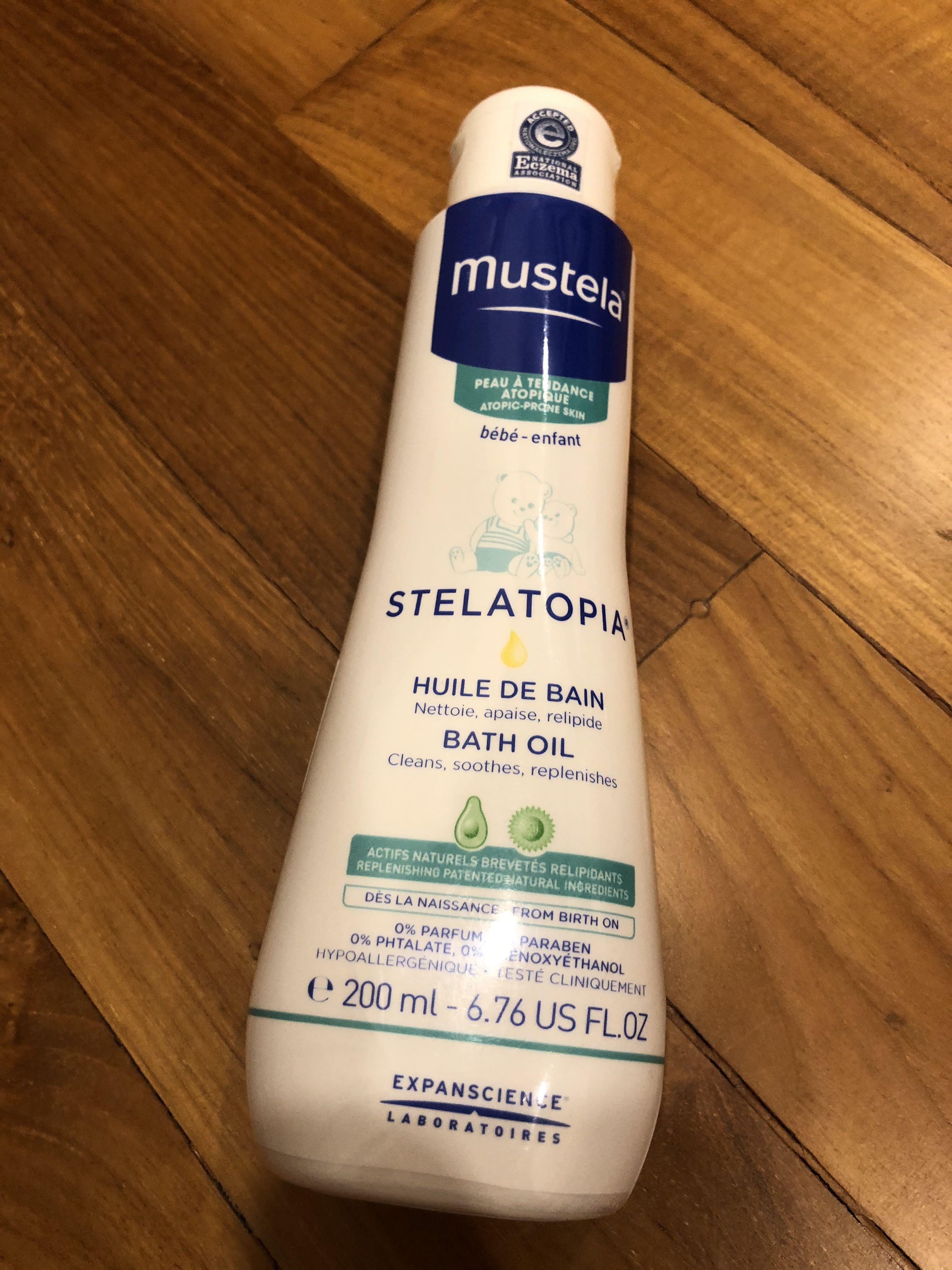 mustela bath oil for eczema