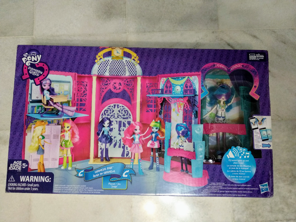 Original My Little Pony Equestria Girls Dj Booth Doll Set, Hobbies & Toys,  Toys & Games On Carousell