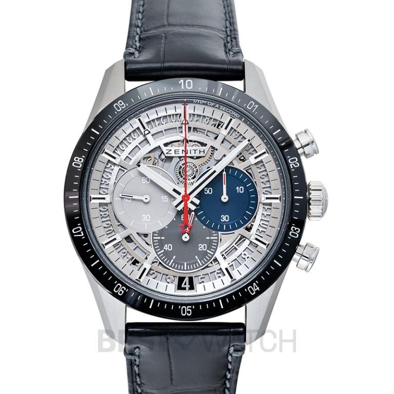 New Zenith El Primero Chronomaster Ceramic Titanium Automatic Skeleton Dial Men S Watch 95 3001 3600 69 C817 Luxury Watches On Carousell