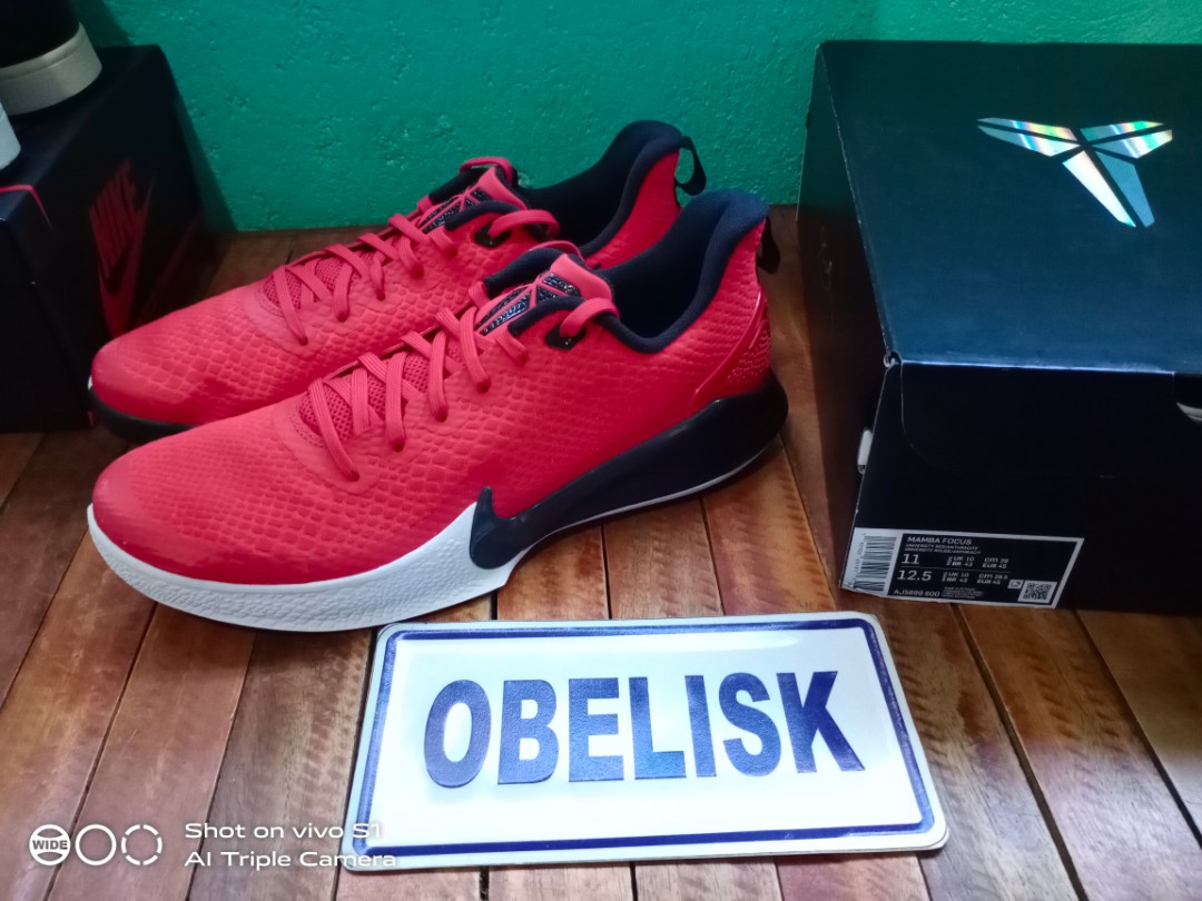 nike mamba rage red