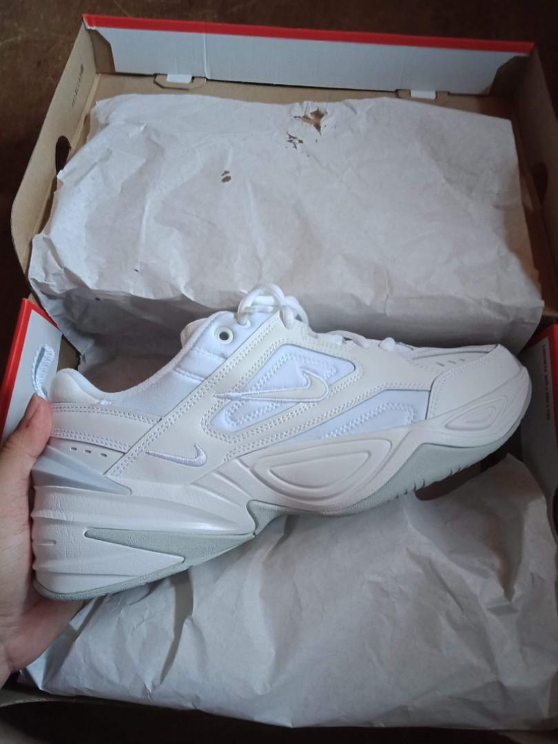 Nike tekno hot sale white mens
