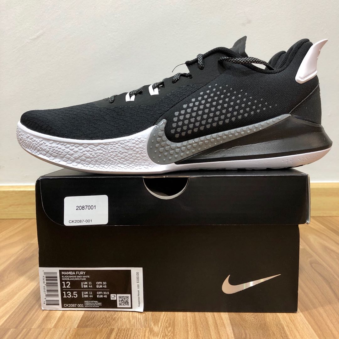Nike mamba shop fury black