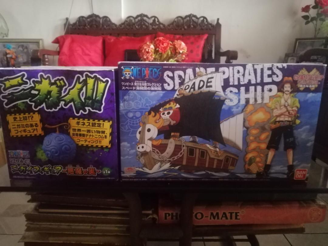 One Piece Spade Pirates Ship And Devils Fruit Hobbies Toys Toys Games On Carousell