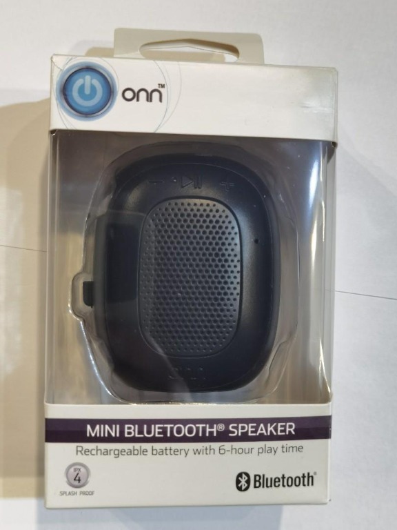onn mini bluetooth speaker