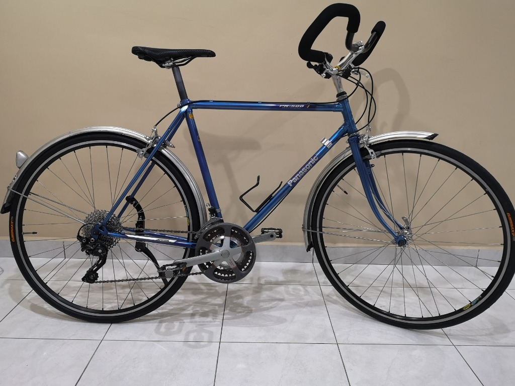 vintage touring bicycle