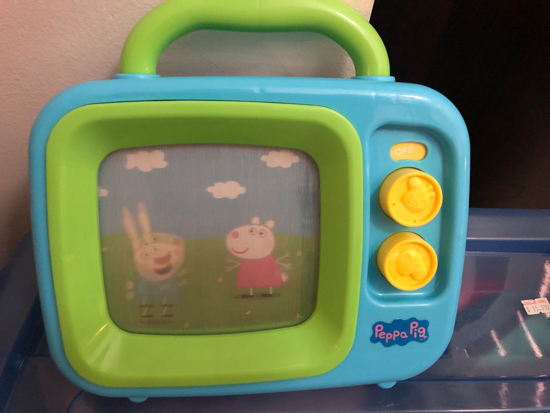 Peppa pig musical dial tv Hobbies Toys Toys Games on Carousell