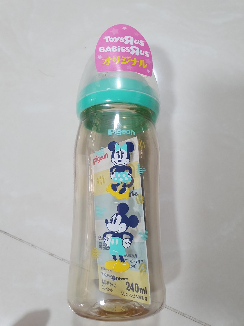 Pigeon mickey discount mouse milk bottle