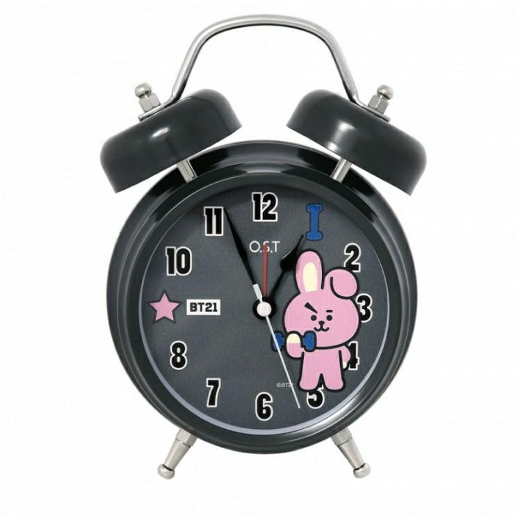Preorder BTS BT21 Official X O.S.T Table Alarm Clock, Hobbies & Toys, Memorabilia