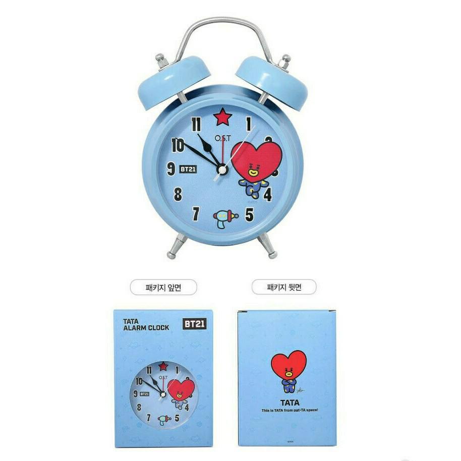 Preorder BTS BT21 Official X O.S.T Table Alarm Clock, Hobbies & Toys, Memorabilia