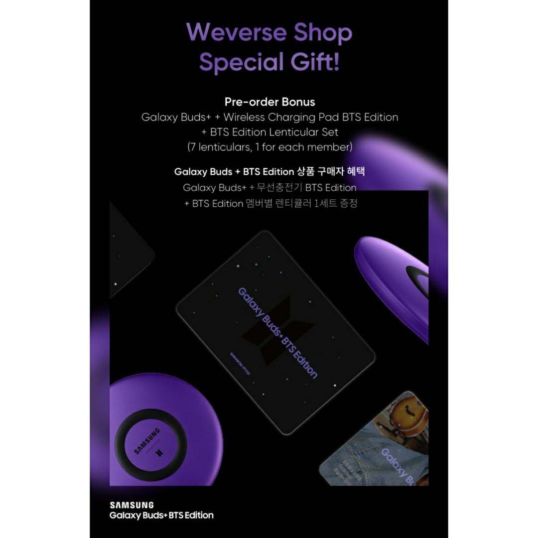 Weverse shop bts samsung 2025