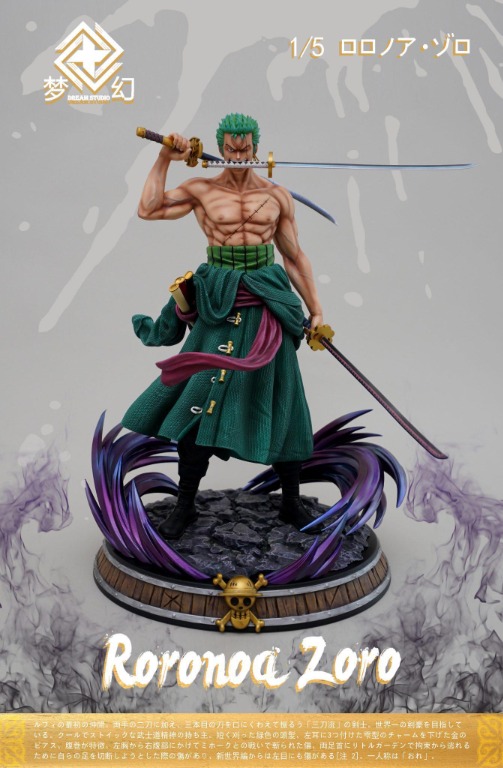 zoro one piece statue