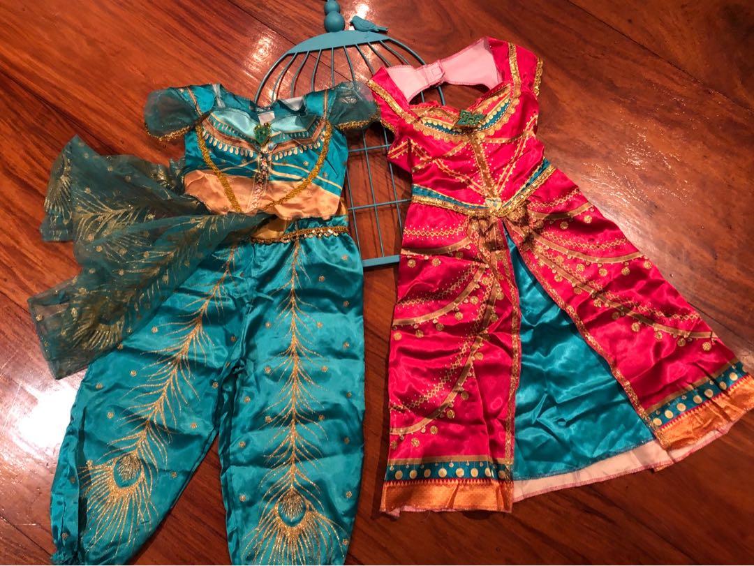 Princess Jasmine Costume Bundle Babies Kids Girls Apparel 4 To 7 Years On Carousell