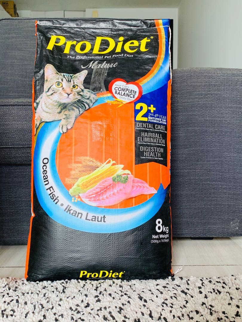 Makanan kucing pro diet online