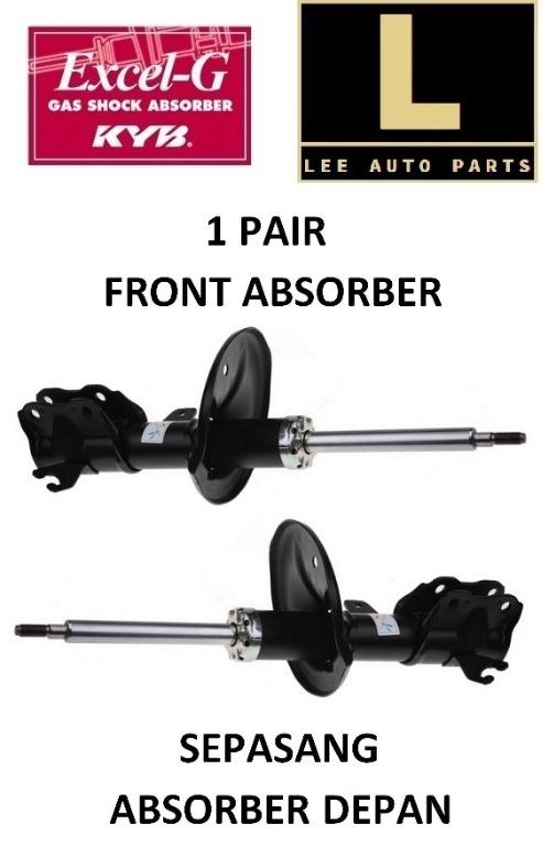 Proton Saga Blm 1set 2pcs Front Shock Absorber Gas Kayaba Brand Auto Accessories On Carousell