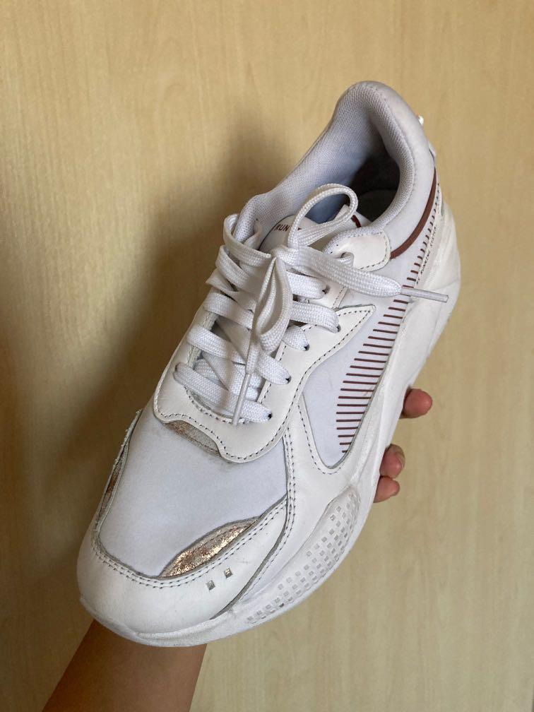 PUMA RSX White Rose Gold